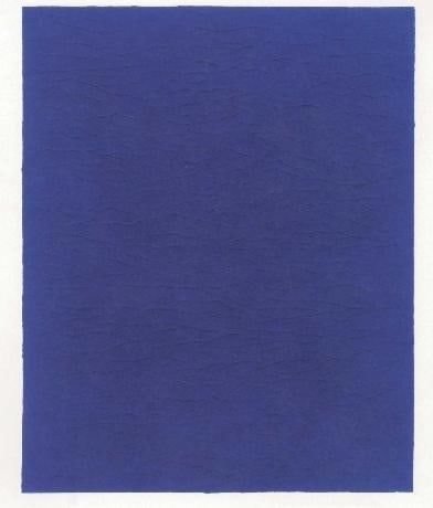 YVES KLEIN IKB 258, 1959