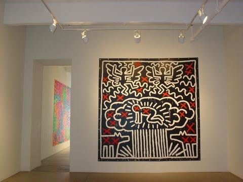 KEITH HARING TARPS - - Exhibitions - Van de Weghe