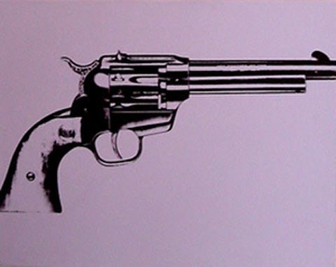 ANDY WARHOL GUN, 1981-1982