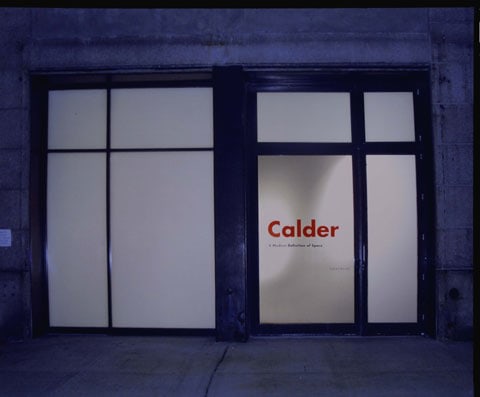 A MODERN DEFINITION OF SPACE: CALDER, Van de Weghe Fine Art