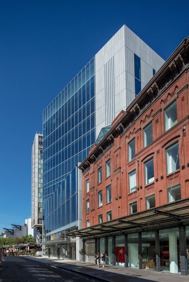 VIEW SOUTH ALONG WASHINGTON STREET