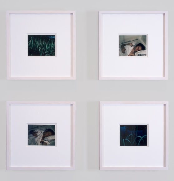 Installation view of Lucas Samaras: AutoPolaroids, 1969-71 at Craig F. Starr Gallery