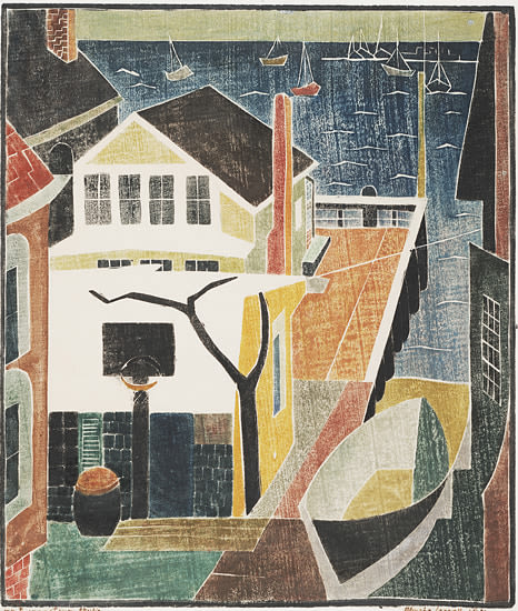 Blanche Lazzell My Provincetown Studio, 1933