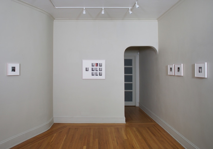Installation view of Lucas Samaras: AutoPolaroids, 1969-71 at Craig F. Starr Gallery