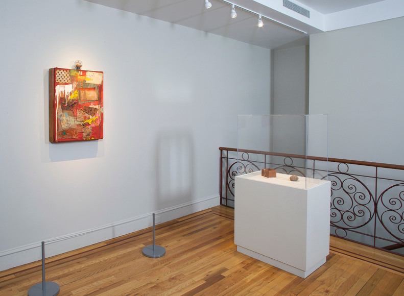 Installation view of&nbsp;Robert Rauschenberg: The Fulton Street Studio, 1953-54&nbsp;at Craig F. Starr Gallery
