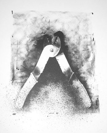 Jim Dine 10 from Ten Winter Tools, 1973