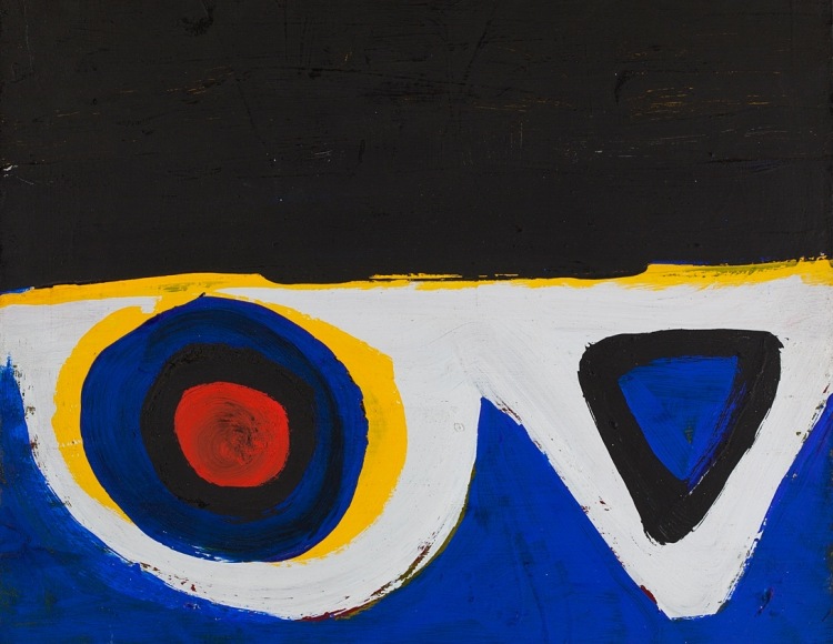 Al Held Untitled (G-60-04), 1959