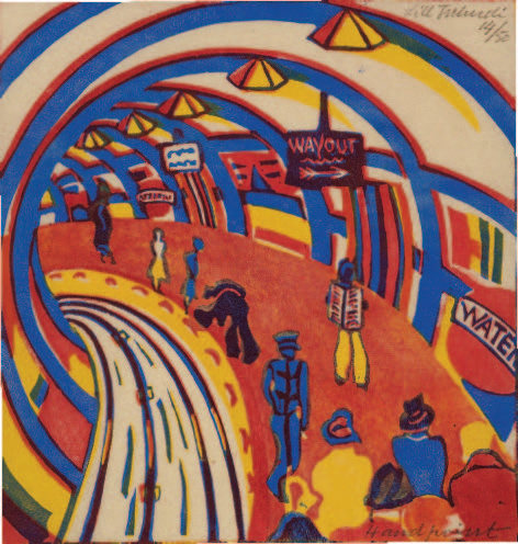 Lill Tschudi, Underground, 1930.