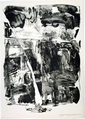 Robert Rauschenberg, Accident, 1963.