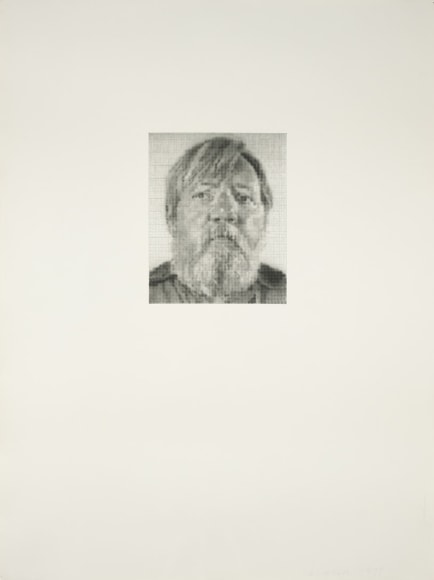 Chuck Close John R., 1974