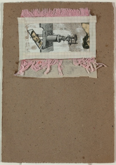 Robert Rauschenberg,&nbsp;Untitled [optical device], c. 1952.