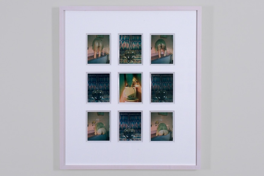 Installation view of Lucas Samaras: AutoPolaroids, 1969-71 at Craig F. Starr Gallery
