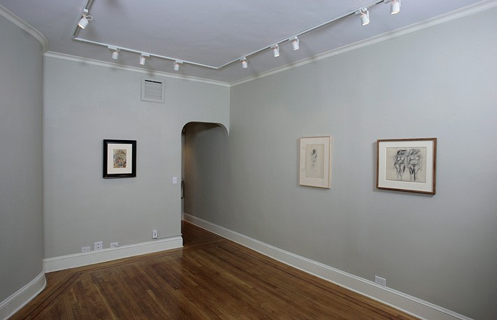 Installation view of Willem de Kooning: Women at Craig F. Starr Gallery
