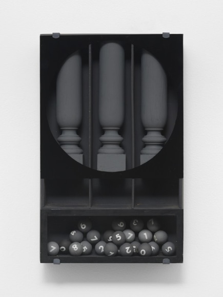 Untitled, 1962 Wood, glass, found objects, paint, and metal