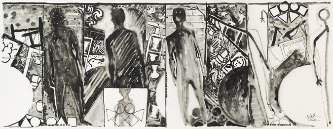 Jasper Johns, The Seasons, 1989.