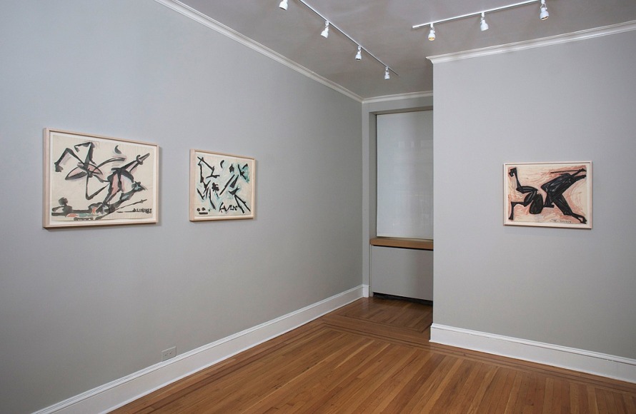 Installation view of David Smith: Don Quixote at Craig F. Starr Gallery