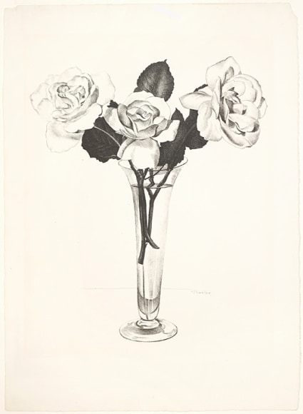Charles Sheeler, Roses, 1924.