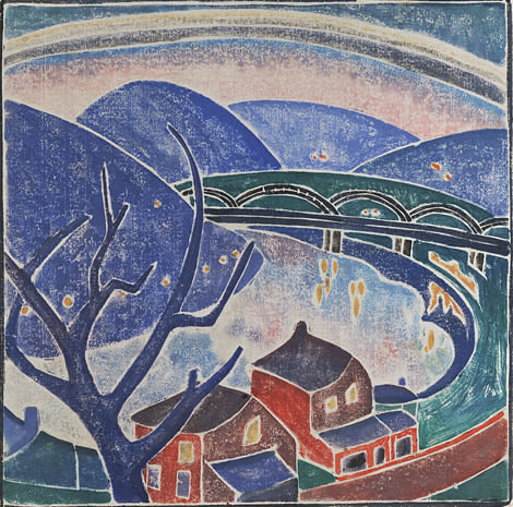 Blanche Lazzell The Monongahela, 1936