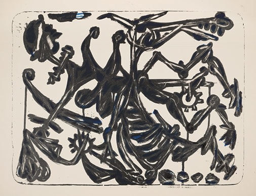 David Smith, Don Quixote, 2nd State, 1952.