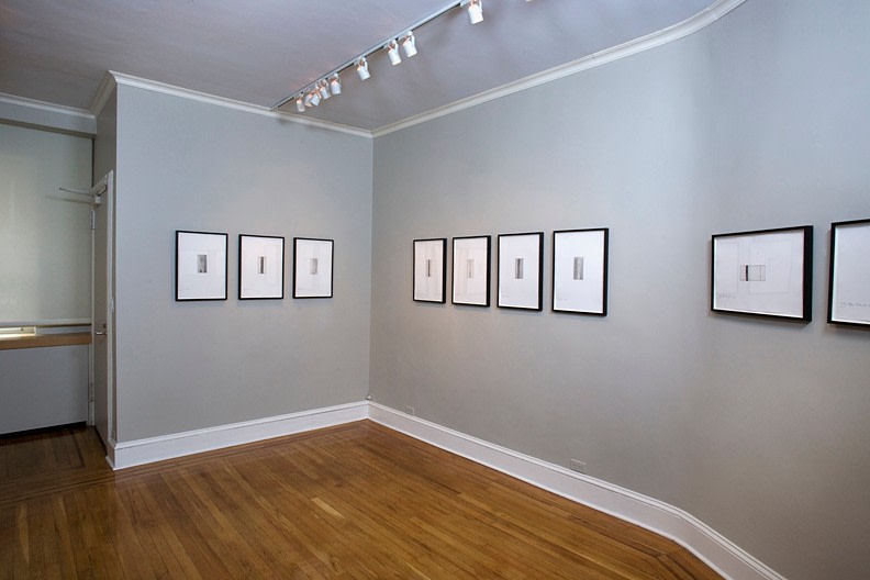 Installation view Part II of Playing This Litho Instrument: The Prints of Barnett Newman at Craig F. Starr