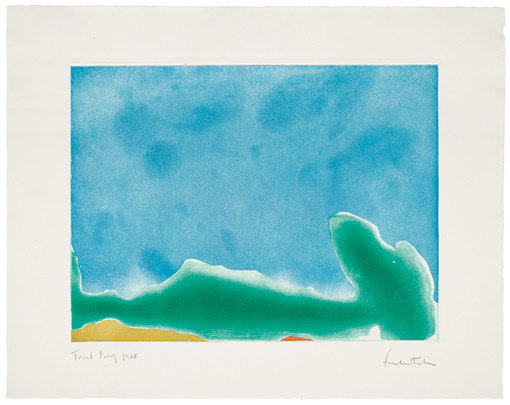 Helen Frankenthaler, Yellow Span, 1968.