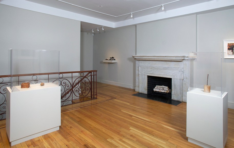 Installation view of&nbsp;Robert Rauschenberg: The Fulton Street Studio, 1953-54&nbsp;at Craig F. Starr Gallery