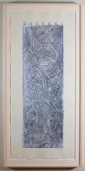 Jasper Johns Usuyuki, 2002-2004