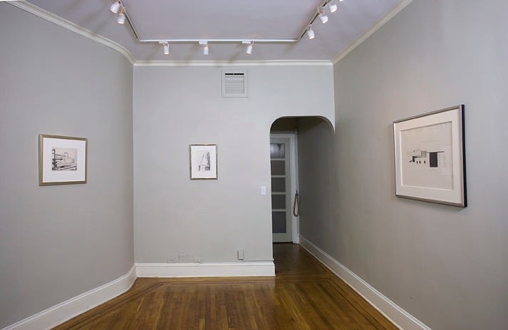 Installation view of The Complete Graphic Work of Charles Sheeler at Craig F. Starr Gallery