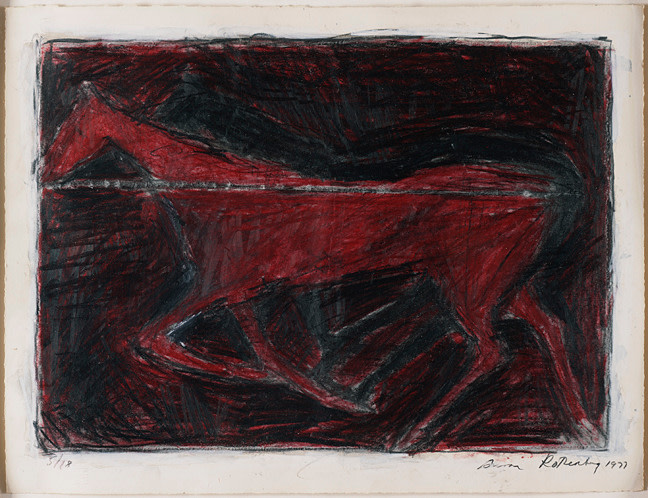 Susan Rothenberg, Untitled, 1977.