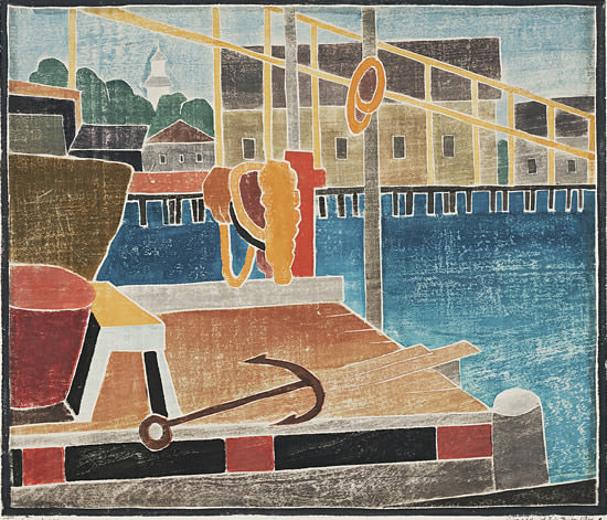 Blanch Lazell The Anchor, 1946
