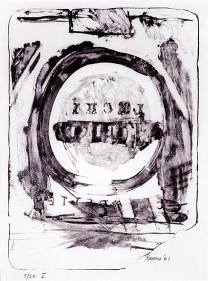 Larry Rivers Lucky Strike in the Mirror (Lucky Strike I), 1961