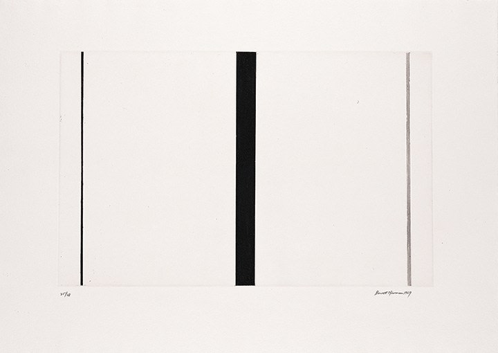 Playing This Litho Instrument: The Prints of Barnett Newman ...