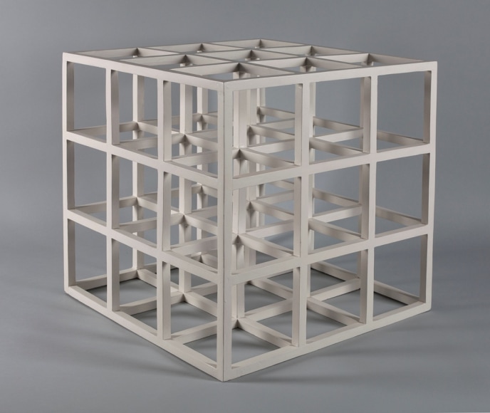 Sol LeWitt 3 x 3 x 3, 1965