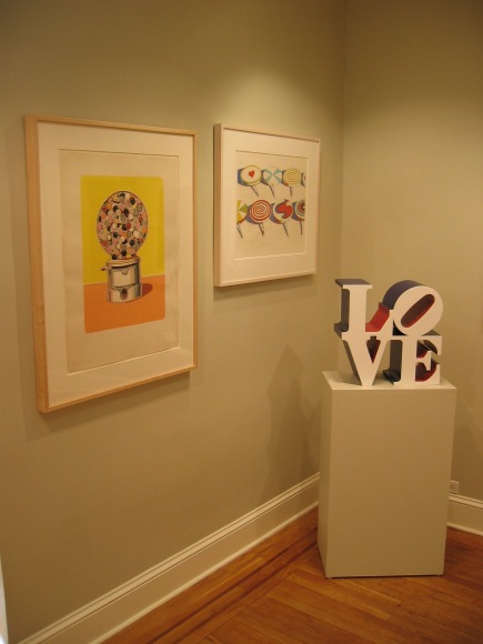 Installation view of POP! at Craig F. Starr Gallery