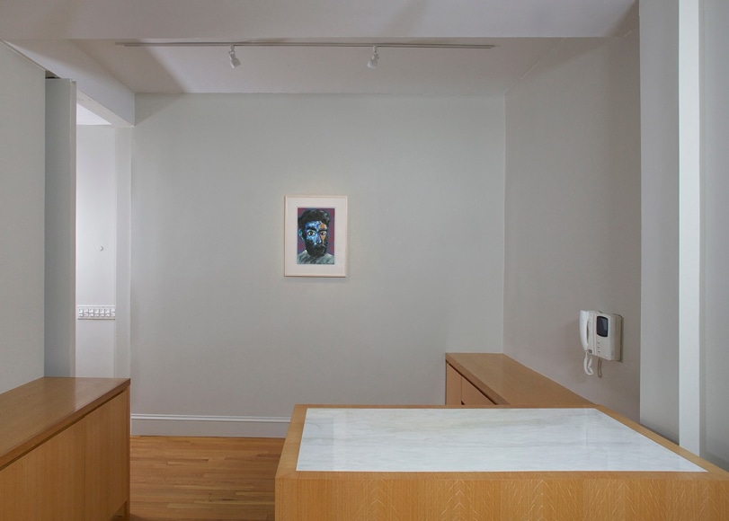Installation view of Lucas Samaras Pastels at Craig F. Starr Gallery