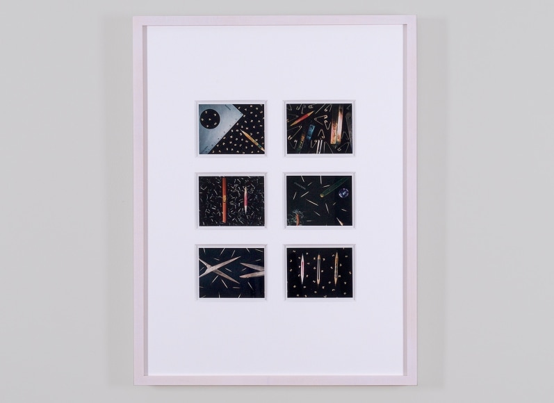 Installation view of Lucas Samaras: AutoPolaroids, 1969-71 at Craig F. Starr Gallery