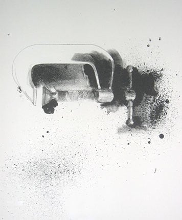 Jim Dine 8 from Ten Winter Tools, 1973