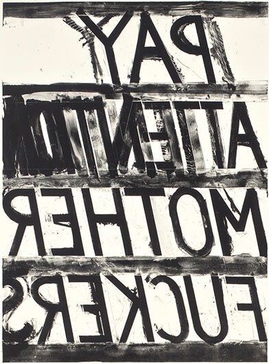Bruce Nauman Pay Attention, 1973