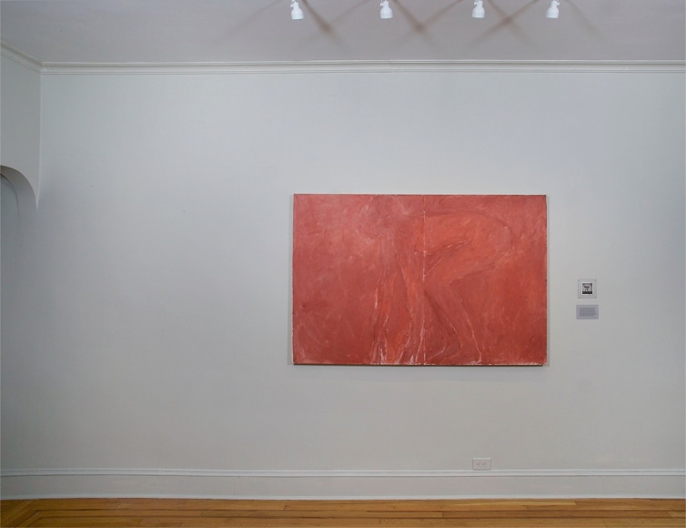 Installation view of Susan Rothenberg: First Horse at Craig F. Starr Gallery