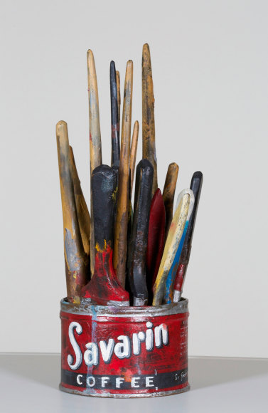 Jasper Johns,&nbsp;Painted Bronze, 1960.
