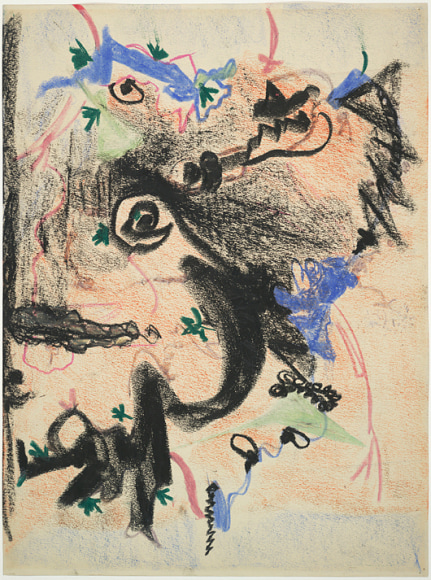 Barnett Newman,&nbsp;Untitled, 1944.