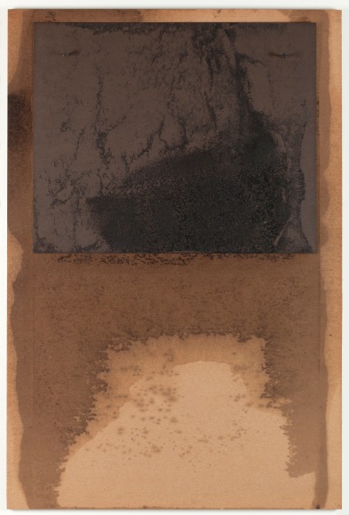 Dorothea Rockburne, &quot;D&quot; Study for Scalar, 1970.