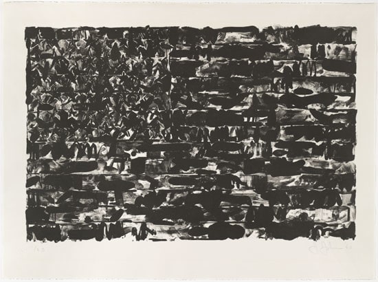 Jasper Johns, Flag I, 1960.