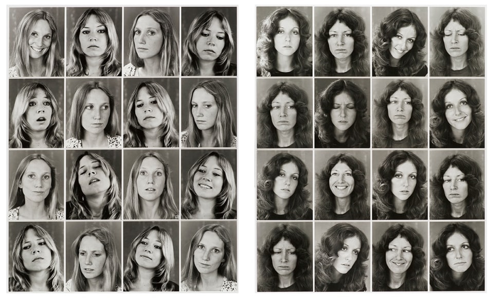 William Wegman,&nbsp;Blondes / Brunettes, 1972.