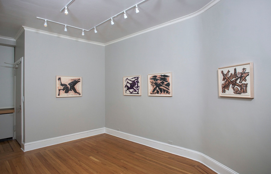 Installation view of David Smith: Don Quixote at Craig F. Starr Gallery