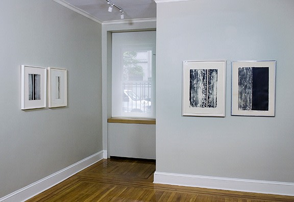 Installation view of&nbsp;Barnett Newman: Drawing Delcares the Space&nbsp;at Craig F. Starr Gallery&nbsp;