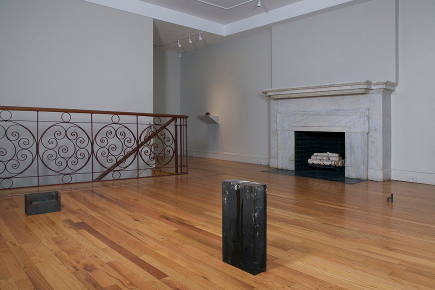 Installation view of&nbsp;Joel Shapiro: Iron and Bronze 1973-76&nbsp;at Craig F. Starr Gallery&nbsp;