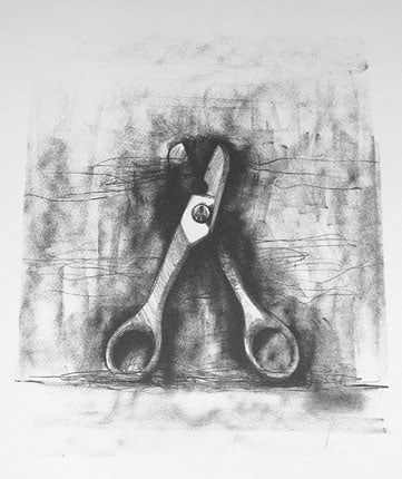 Jim Dine 7 from Ten Winter Tools, 1973