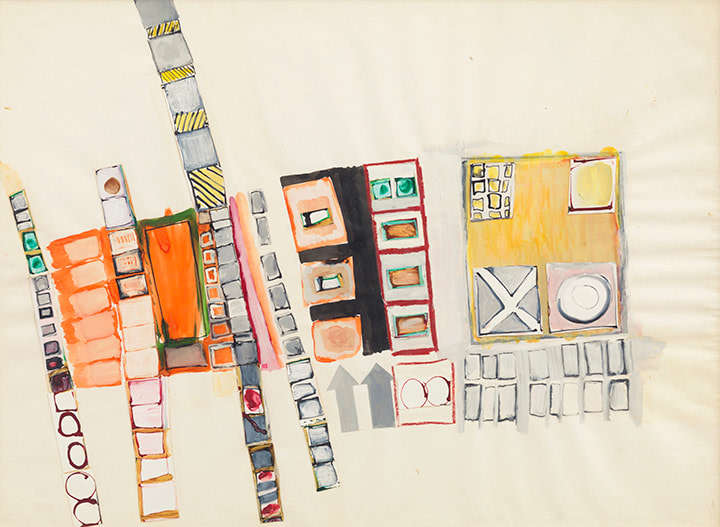 Eva Hesse No title, 1963-1964