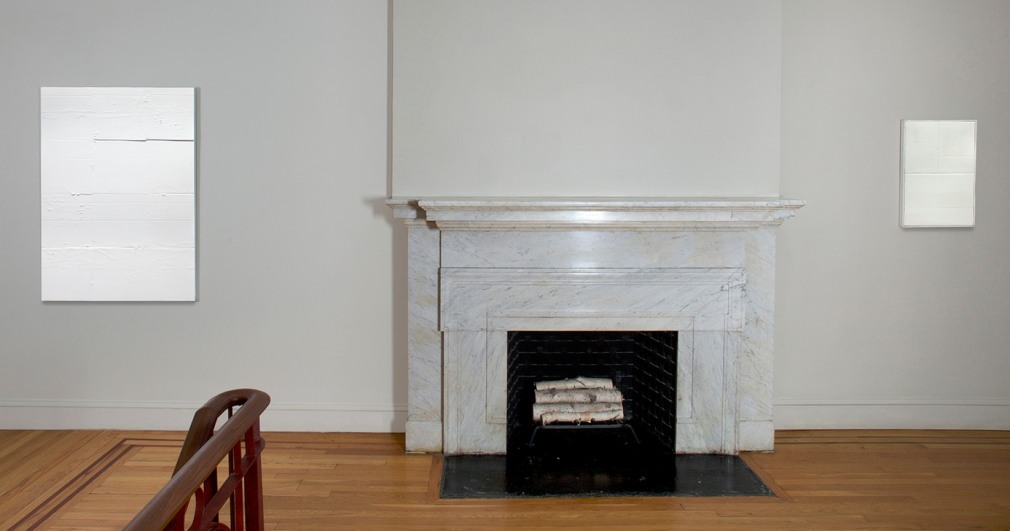 Installation view of Eleanore Mikus: Tablets and Related Works, 1960-69